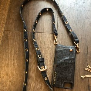 BANDOLIER Real leather w thick strap